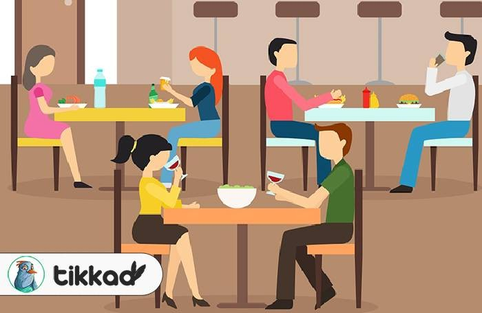 سفارش غذا به زبان انگلیسی