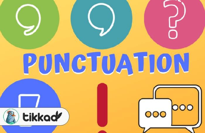 علائم نگارشی زبان انگلیسی