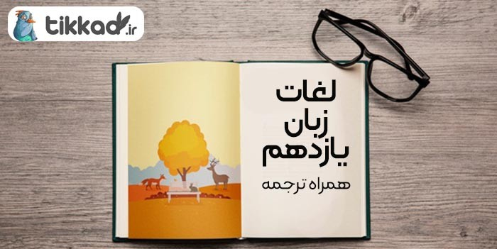 ترجمه لغات زبان یازدهم متوسطه تجربی و ریاضی